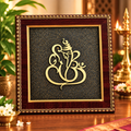 Ganesh Raw Pyrite Frame