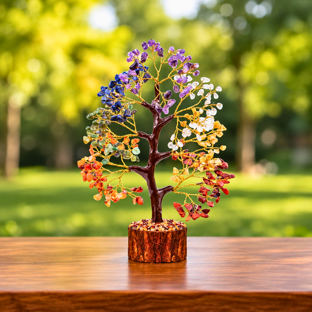 Seven Chakra Gemstone Tree