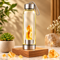 Citrine Crystal Water Bottle