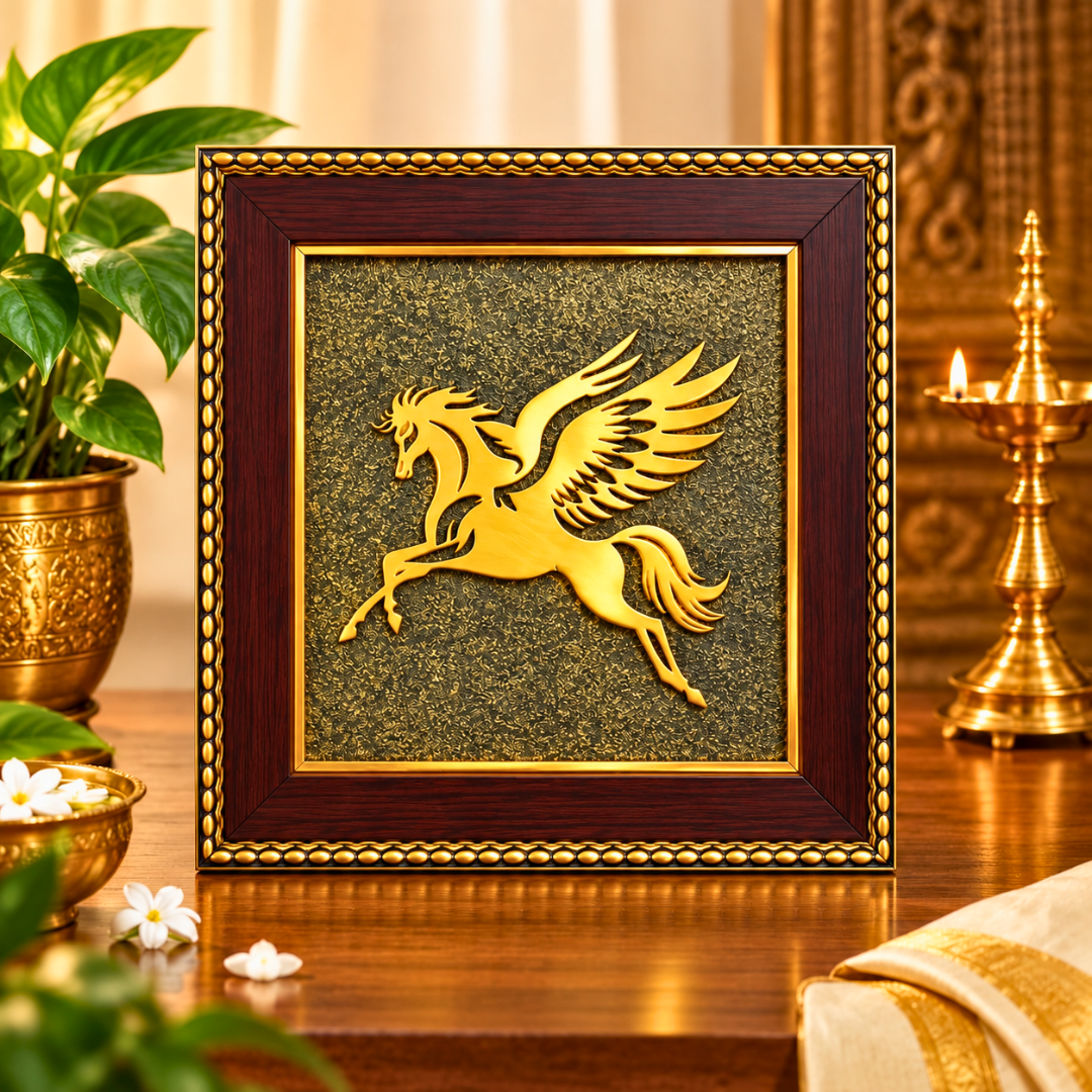 Running Horse Pyrite Frame For Your Goals