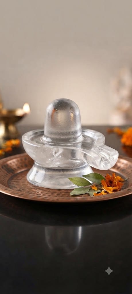 Pure Spatika Lingam